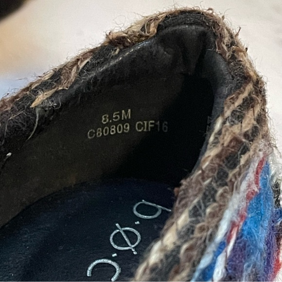 BOC Yarn Colorful BOHO Clogs Size 8.5 - Picture 4 of 7